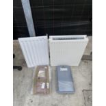 TWO RADIATORS AND TWO EXPANSION TANKS