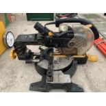 A PRO 900W MITRE SAW BELIEVED IN WORKING ORDER BUT NO WARRANTY