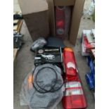 VARIOUS AUTO SPARES - REAR LIGHTS ETC