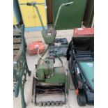 A VINTAGE ATCO PETROL LAWN MOWER