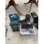 A MAKITA RADIO, SANDER ETC