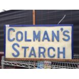 A COLMAN'S STARCH ILLUMINATED SIGN