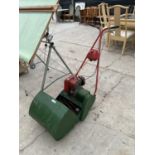 A VINTAGE CYLINDER MOWER