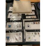 A COLLECTION OF FIRST DAY COVERS ORIGINATING FROM THE SOLOMON ISLANDS, THE GAMBIA ETC AND