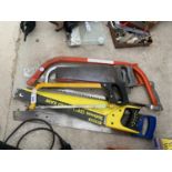 VARIOUS SAWS