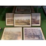 AN ASSORTMENT OF VARIOUS VINTAGE ST ALBANS GRAND STEEPLE CHASE PRINTS