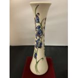 A MOORCROFT 12 INCH BLUEBELL HARMONY VASE