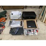 A SET TOP BOX, PRINTER, TYPEWRITER ETC