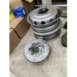 VARIOUS AUTO SPARES - BRAKE DISCS AND WHEEL HUBS