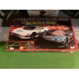 A BOXED COMPLETE SCALEXTRIC JAGUAR CHALLENGE