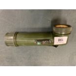 A VINTAGE ARMY TORCH