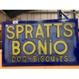 A 'SPRATTS BONIO DOG BISCUITS' ILLUMINATED LIGHT BOX SIGN