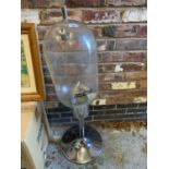 A UNIQUE UPCYCLED LIGHT UTILISING AN AGRICULTURAL GLASS MILKING JAR (NEEDS STRING OF LIGHTS)
