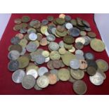 A LARGE QUANTITY OF OLD COINS