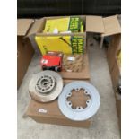 VARIOUS AUTO SPARES - BRAKE DISCS AND OIL FILTERS