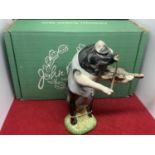 A BOXED JOHN BESWICK PIG FIGURINE OF DANIEL VIOLINIST (PIGPRO2844)