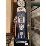 A ROUTE 66 PETROL PUMP MAN CAVE SIGN