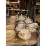 AN ASSOTMENT OF CHINA TEA WARE (A/F)