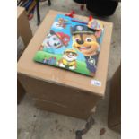 TWO BOXES TO CONTAIN 216 NEW PAW PATROL GIFT BAGS