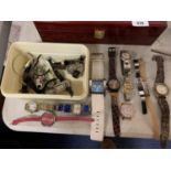 A QUANTITY OF WRISTWATCHES