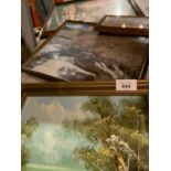 FOUR FRAMED PRINTS OF VARIOUS DIFFERENT SCENIC AREAS