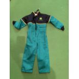 A NEW PAIR OF CHILD'S JOHN DEER OVERALLS AGE 3-4