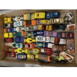 AN EXTENSIVE COLLECTION OF DIE CAST MODEL TOYS TO CONSIST OF MAINLY CARS