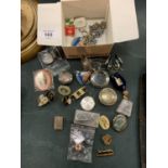 A BOX ASSORTED COSTUME JEWELLERY