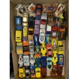 AN EXTENSIVE COLLECTION OF DIE CAST MODEL TOYS TO CONSIST OF MAINLY CARS