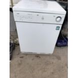 A ZANUSSI CONDENSER DRYER BELIEVED IN WORKING ORDER BUT NO WARRANTY