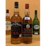 A 75CL BOTTLE OF WHYTE AND MACKAY SPECIAL BLENDED SCOTCH WHISKY AND A BOTTLE OF 70% PROOF TALISKER