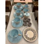 A SELECTION OF POOLE TABLEWARE