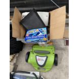 AN ELECTRIC SCARIFIER AND A FLASH CAR WASH KIT