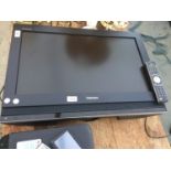 A 26" TOSHIBA TELEVISION WITH REMOTE CONTROL BELIEVED IN WORKING ORDER BUT NO WARRANTY