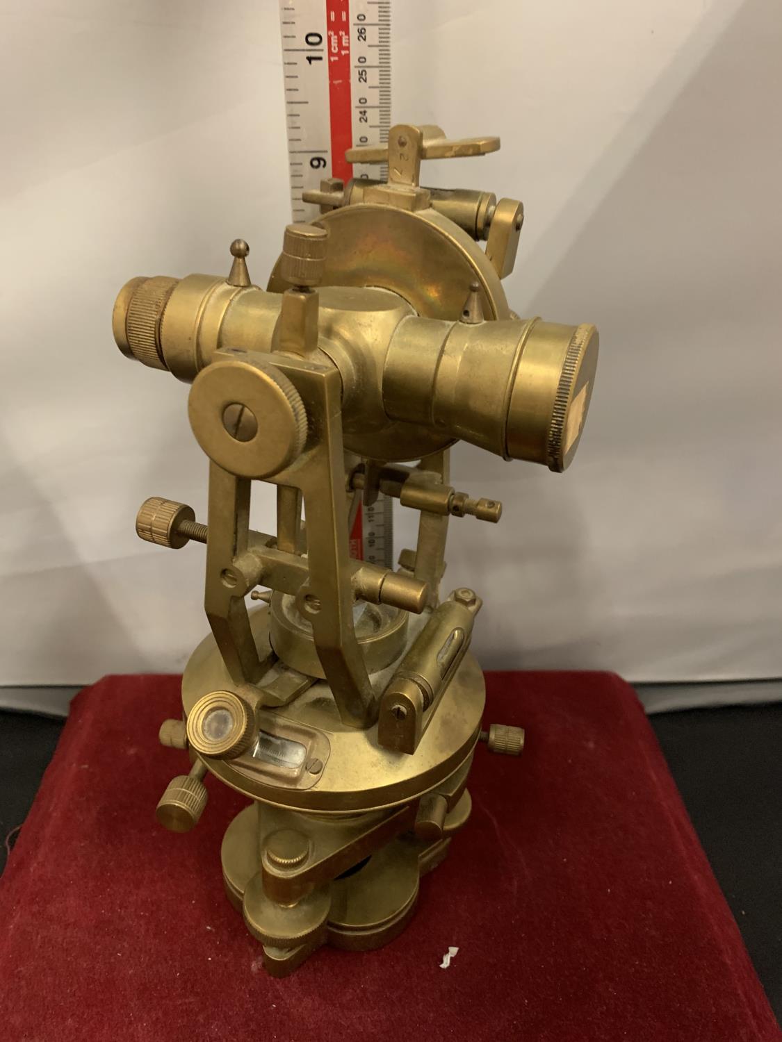 A BRASS THEODOLITE - Image 5 of 5