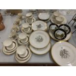 AN ASSORTMENT OF CERAMIC WARE TO INCLUDE SPODE 'CHATHAM' DINNER WARE AND ROYAL DOULTON 'HARLOW'