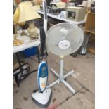A VAX STEAM HARD FLOOR MASTER CLEANER WITH FURTHER CONTROL AIR FLOOR FAN