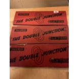 THREE BOXES OF TRACKWORK 'THE DOUBLE JUNCTION' BY G AND R WRENN