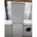 A HOTPOINT FIRST EDITION FRIDGE FREEZER, IN GOOD CLEAN CONDITION. BELIEVED IN WORKING ORDER BUT NO