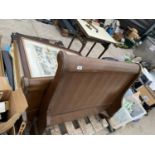 VARIOUS HOUSEHOLD CLEARANCE ITEMS - A SINGLE BED, PICTURES ETC