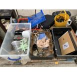 VARIOUS HOUSEHOLD CLEARANCE ITEMS - KITCHEN ITEMS, WIRING ETC