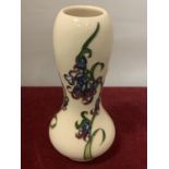 A MOORCROFT BLUEBELL HARMONY VASE SIX INCHES TALL