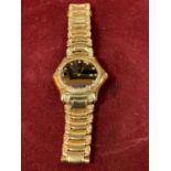 AN 18 CARAT GOLD EBEL WATCH WITH 139 FACTORY DIAMONDS