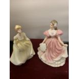 TWO FIGURINES TO INCLUDE A FRANCESCA AND A EUGENIE