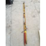 A THREE PIECE BOAT/BEACH ROD