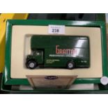 A BOXED LIMITED EDITION CORGI 'GRATTAN WAREHOUSES LIMITED' VAN WITH CERTIFICATE