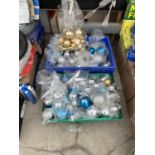 A LARGE QUANTITY OF AS NEW CHRISTMAS DECORATIONS