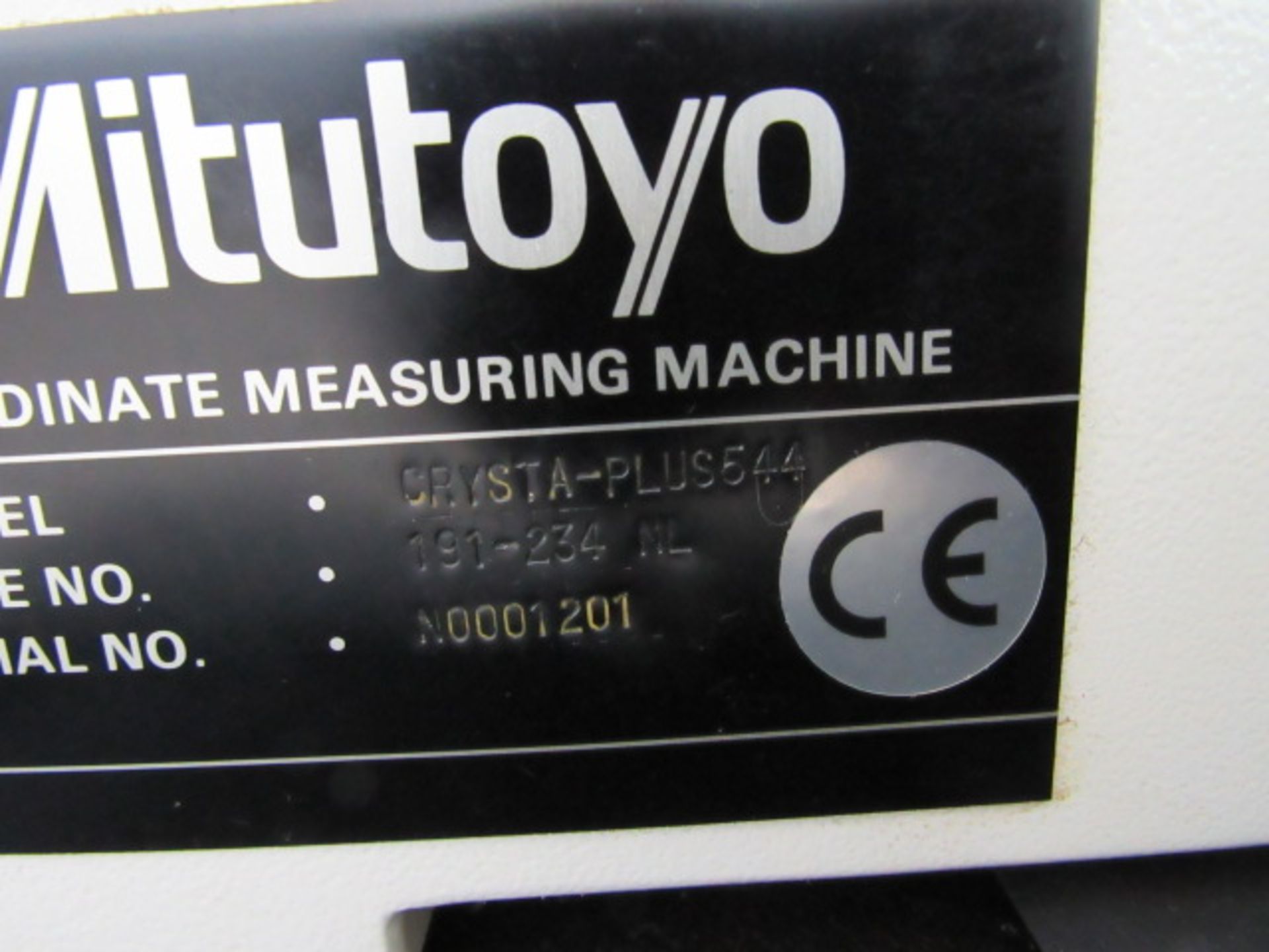 Mitutoyo Crysta Apex-Plus 544 CNC Coordinate Measuring Machine - Image 10 of 10