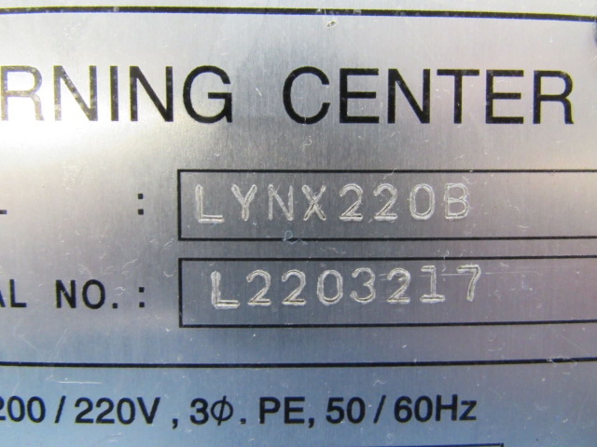 Doosan Lynx 220 B/C CNC Turning Center - Image 7 of 7