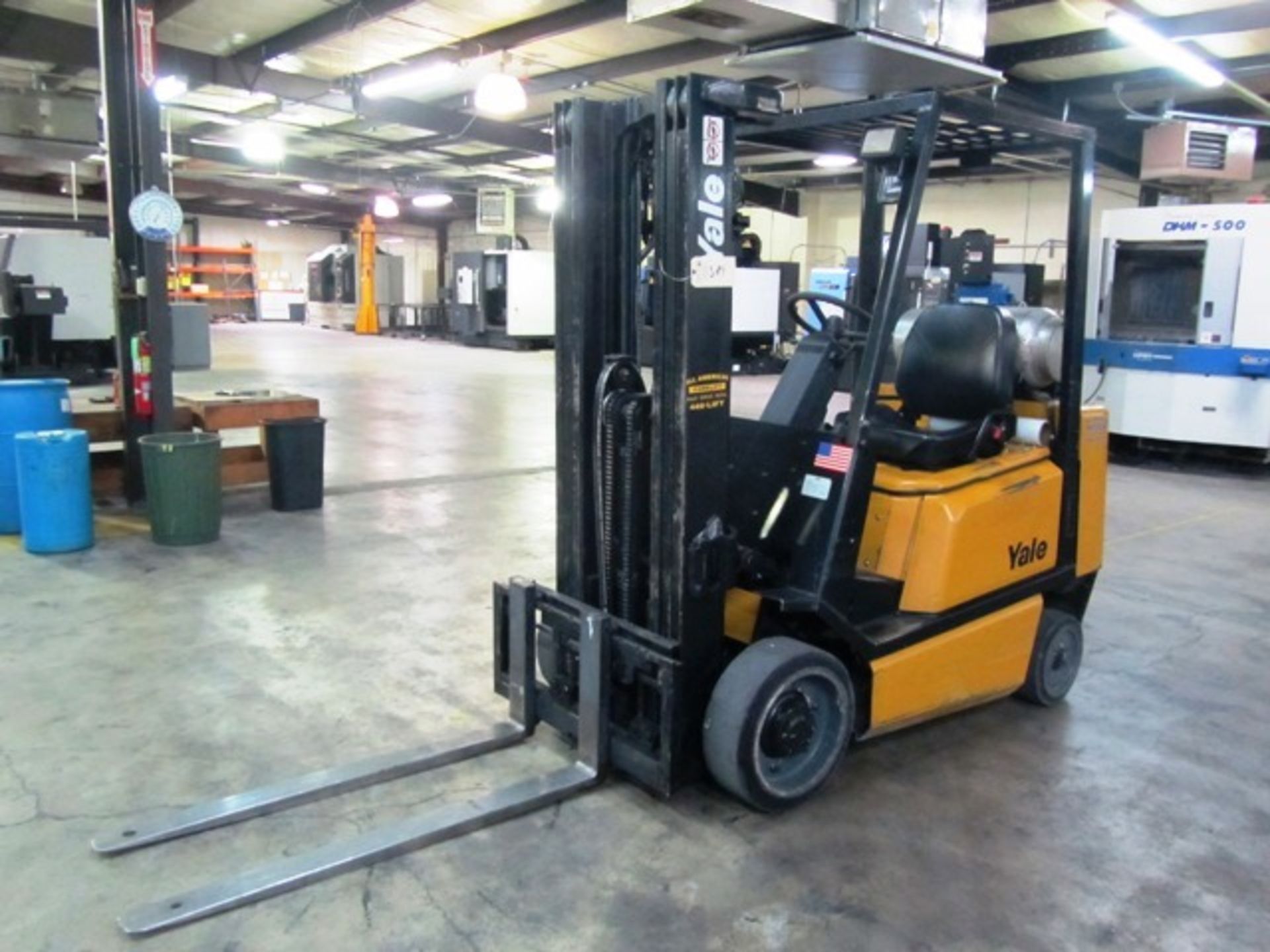 Yale Model GLC050RGNUAE082 4000lb Capacity LP Forklift